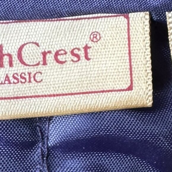 NorthCrest Classic Lightweight Purple Quilted Vest Size Medium 10-12 - Picture 3 of 8